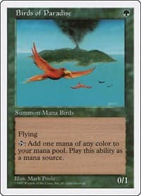 Birds of Paradise - Fifth Edition - Magic: The Gathering card
