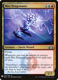 Wee Dragonauts - The List Reprints - Magic: The Gathering card