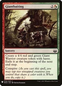 Giantbaiting - The List Reprints - Magic: The Gathering card