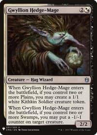 Gwyllion Hedge-Mage - The List Reprints - Magic: The Gathering card