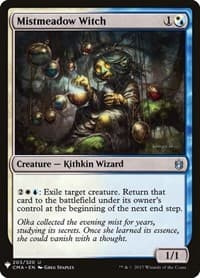 Mistmeadow Witch (CMA) - The List Reprints - Magic: The Gathering card