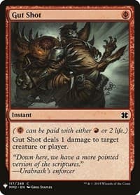 Gut Shot - The List Reprints - Magic: The Gathering card