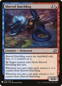 Shrewd Hatchling - The List Reprints - Magic: The Gathering card