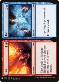 Fire // Ice - The List Reprints - Magic: The Gathering card