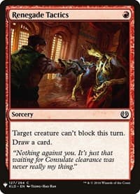 Renegade Tactics (KLD) - The List Reprints - Magic: The Gathering card