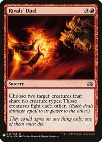 Rivals' Duel - The List Reprints - Magic: The Gathering card