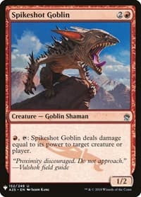 Spikeshot Goblin - The List Reprints - Magic: The Gathering card