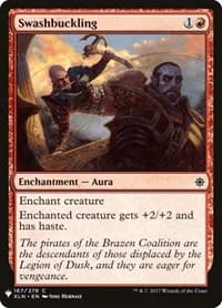 Swashbuckling - The List Reprints - Magic: The Gathering card
