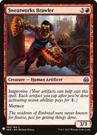 Sweatworks Brawler - The List Reprints - Magic: The Gathering card