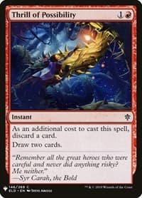 Thrill of Possibility - The List Reprints - Magic: The Gathering card