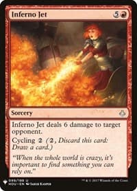 Inferno Jet - The List Reprints - Magic: The Gathering card