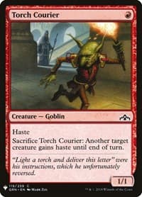 Torch Courier - The List Reprints - Magic: The Gathering card