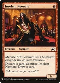 Insolent Neonate - The List Reprints - Magic: The Gathering card