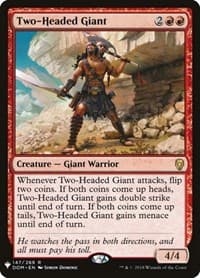 Two-Headed Giant - The List Reprints - Magic: The Gathering card