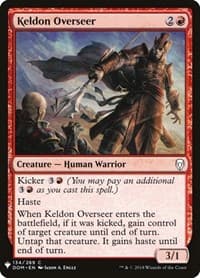 Keldon Overseer - The List Reprints - Magic: The Gathering card