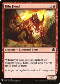 Kiln Fiend - The List Reprints - Magic: The Gathering card