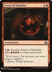 Vessel of Volatility - The List Reprints - Magic: The Gathering card
