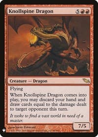 Knollspine Dragon - The List Reprints - Magic: The Gathering card