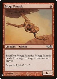 Mogg Fanatic - The List Reprints - Magic: The Gathering card