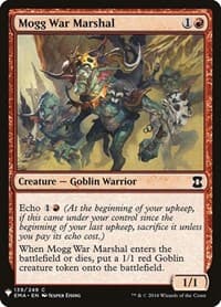 Mogg War Marshal (EMA) - The List Reprints - Magic: The Gathering card