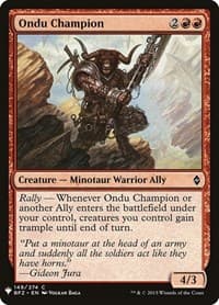 Ondu Champion - The List Reprints - Magic: The Gathering card
