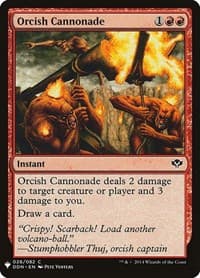 Orcish Cannonade - The List Reprints - Magic: The Gathering card
