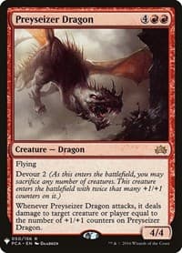 Preyseizer Dragon - The List Reprints - Magic: The Gathering card