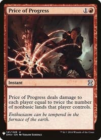 Price of Progress (EMA) - The List Reprints - Magic: The Gathering card