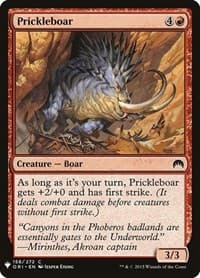 Prickleboar - The List Reprints - Magic: The Gathering card