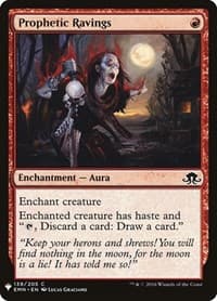 Prophetic Ravings - The List Reprints - Magic: The Gathering card
