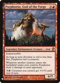 Purphoros, God of the Forge - The List Reprints - Magic: The Gathering card