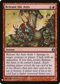 Release the Ants - The List Reprints - Magic: The Gathering card