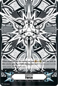 Imaginary Gift [Force] - Astral Artwork (Black & White) - Gift Markers - Cardfight Vanguard card