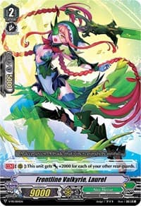 Frontline Valkyrie, Laurel (114) - V Promo Cards - Cardfight Vanguard card
