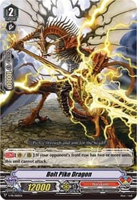 Bolt Pike Dragon (RRR Foil) - V Promo Cards - Cardfight Vanguard card