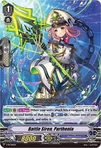 Battle Siren, Parthenia (RRR Foil) - V Promo Cards - Cardfight Vanguard card