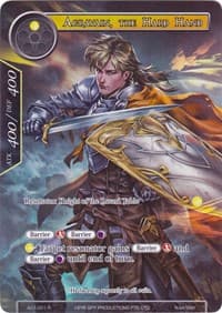 Agravain, the Hard Hand (Full Art) - Alice Origin - Force of Will card