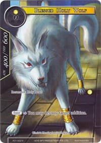 Blessed Holy Wolf (Full Art) - Alice Origin - Force of Will card