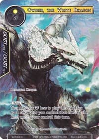 Gwiber, the White Dragon (Full Art) - Alice Origin - Force of Will card
