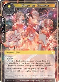 Spirit of Goddess - Alice Origin - Force of Will card