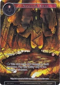 Sanguine Arena (Full Art) - Alice Origin - Force of Will card