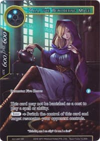 Vala, the Bewildering Mage (Full Art) - Alice Origin - Force of Will card