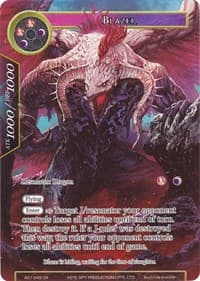 Blazer (Full Art) - Alice Origin - Force of Will card
