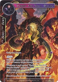 Darkest Fire Small Dragon (Full Art) - Alice Origin - Force of Will card