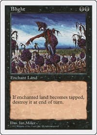 Blight - Fifth Edition - Magic: The Gathering card