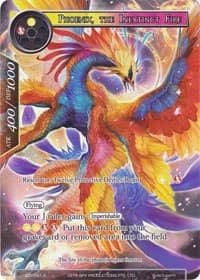Phoenix, the Inextinct Fire (Full Art) - Alice Origin - Force of Will card