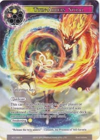 Twin-Adders Spiral (Full Art) - Alice Origin - Force of Will card