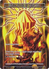 Magic Stone of Heat Ray (Full Art) - Alice Origin - Force of Will card
