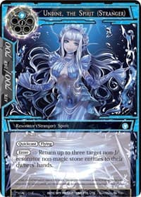 Undine, the Spirit (Stranger) - Alice Origin Starter Deck - Force of Will card