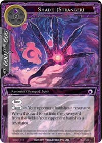 Shade (Stranger) - Alice Origin Starter Deck - Force of Will card